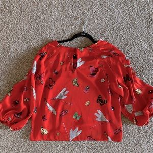 Zara Silk Blouse